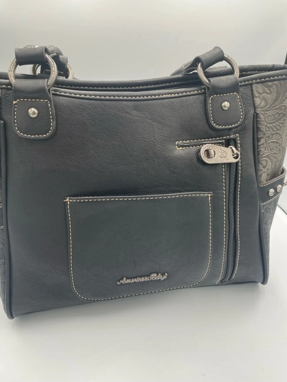 New Montana West American Bling Conceal Carry Purse And Wallet - Picture 4 of 10